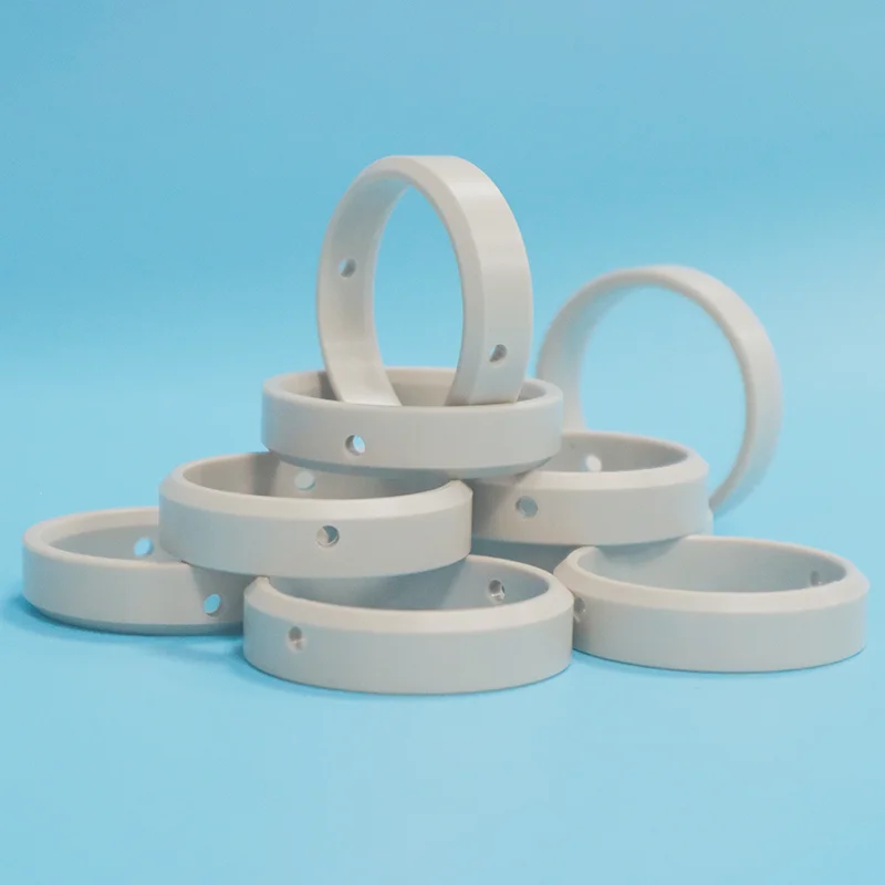ชิ้นส่วน PTFE กลึงแบบกำหนดเอง
